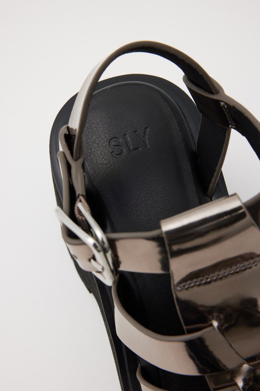 SLY「TANK HEEL CAGE サンダル」|サンダル|