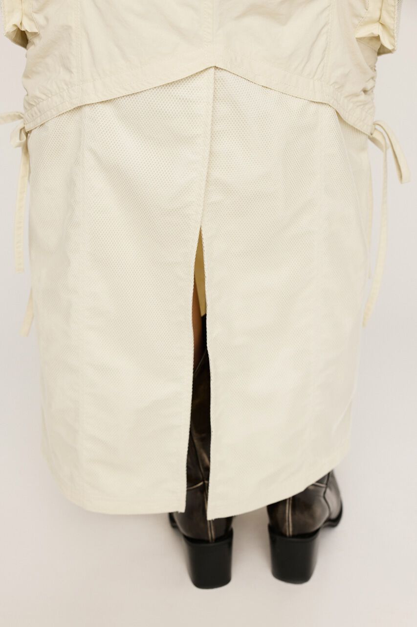 SLY「MESH DOCKING MILITALY スカート」|スカート|