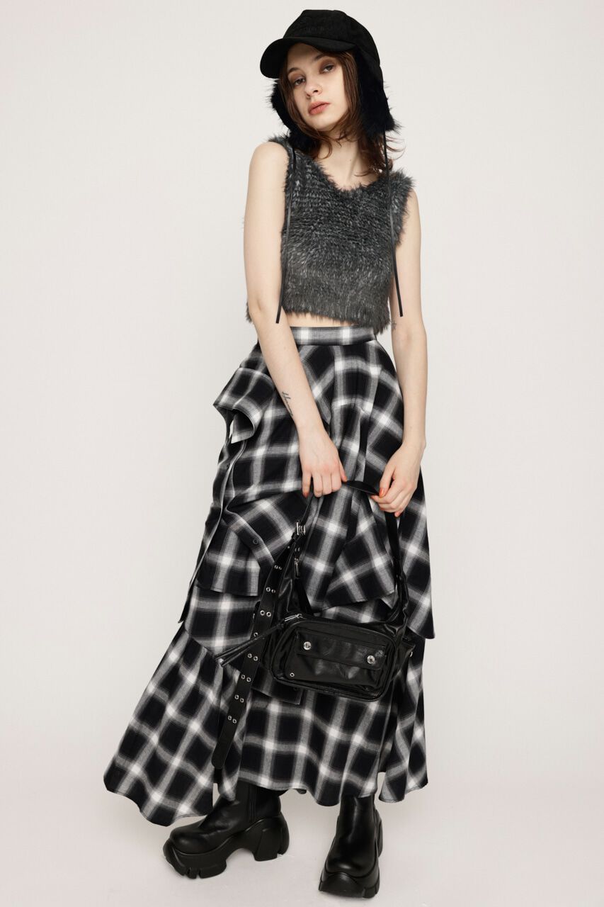 SLY「MIX SHAGGY TANK」|タンクトップ|