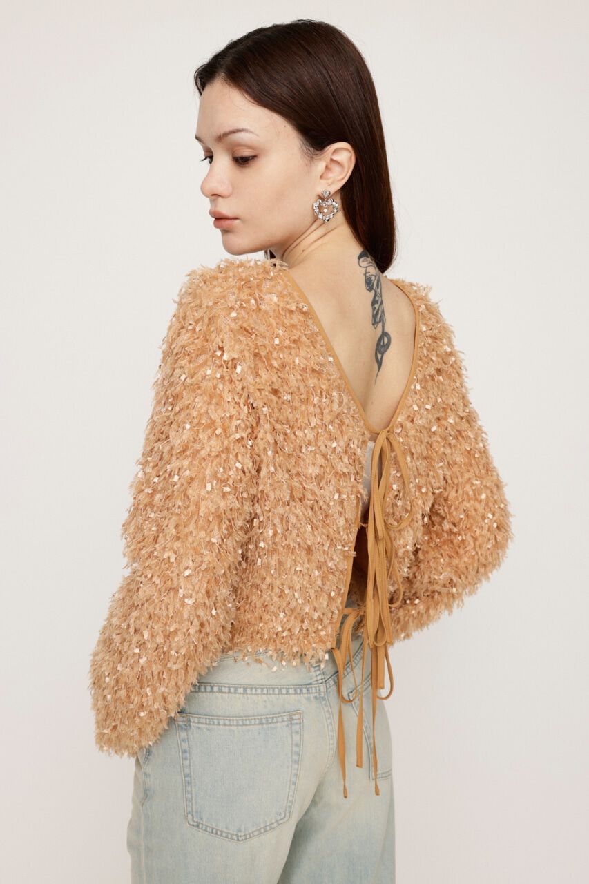 SLY「2WAY SHAGGY YARN トップス」|Tシャツ・カットソー|