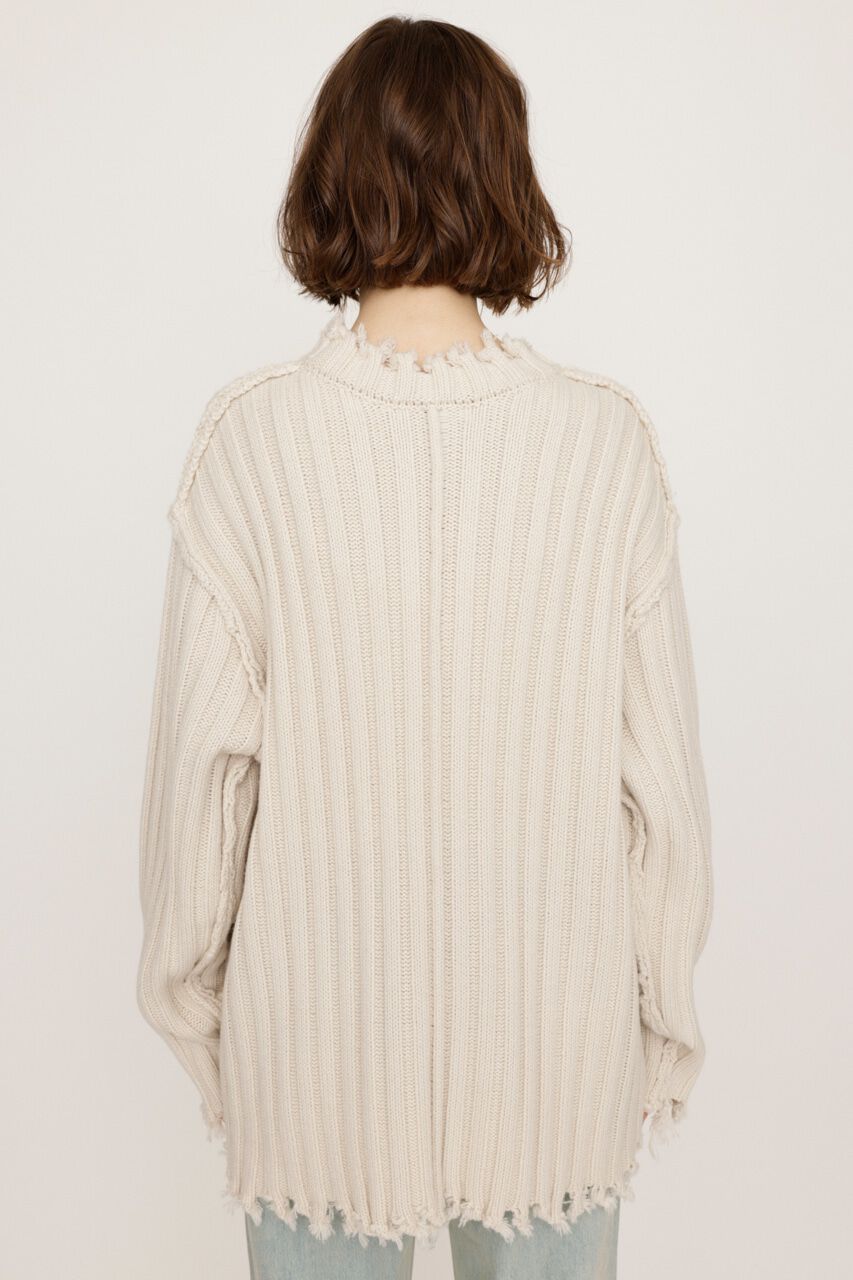 SLY「DAMAGED LG トップス」|ニット・セーター|