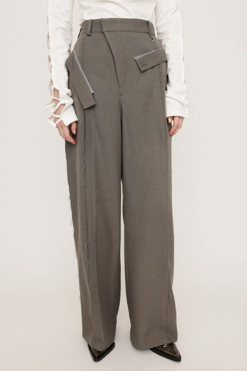 SLY「CUT OFF WAIST STRAIGHT パンツ」|その他|GRY