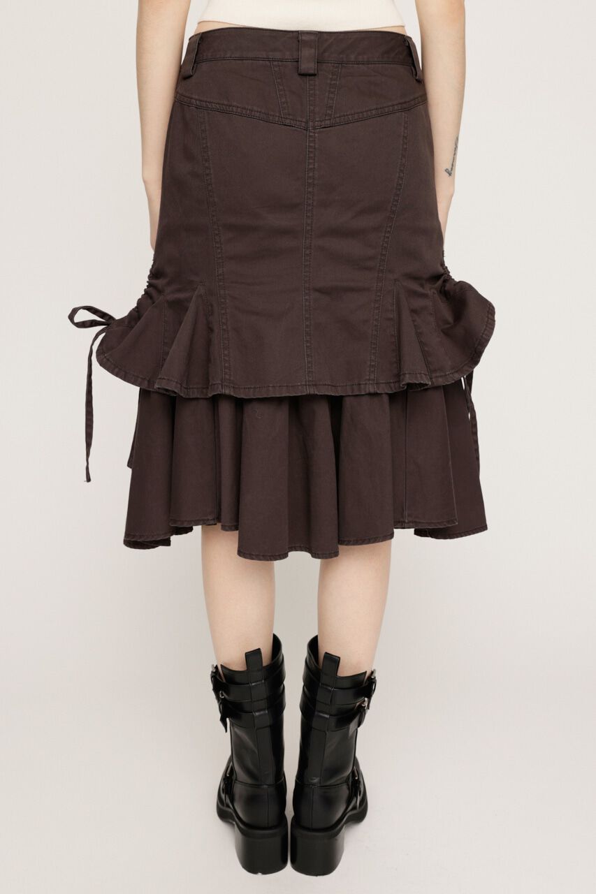 SLY「L／W WASHED MIDDLE MERMAID スカート」|スカート|