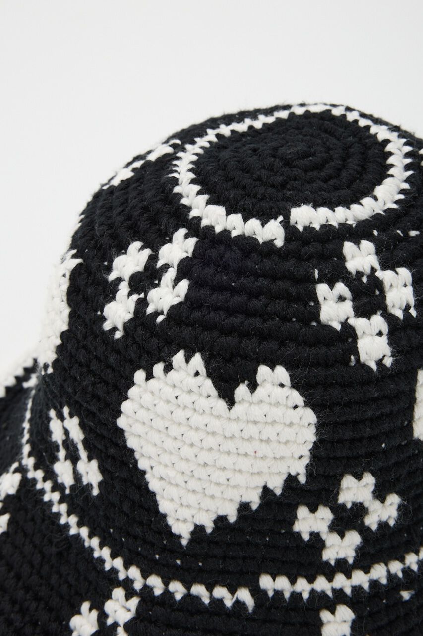 SLY「HEART KNIT BUCKET ハット」|その他|