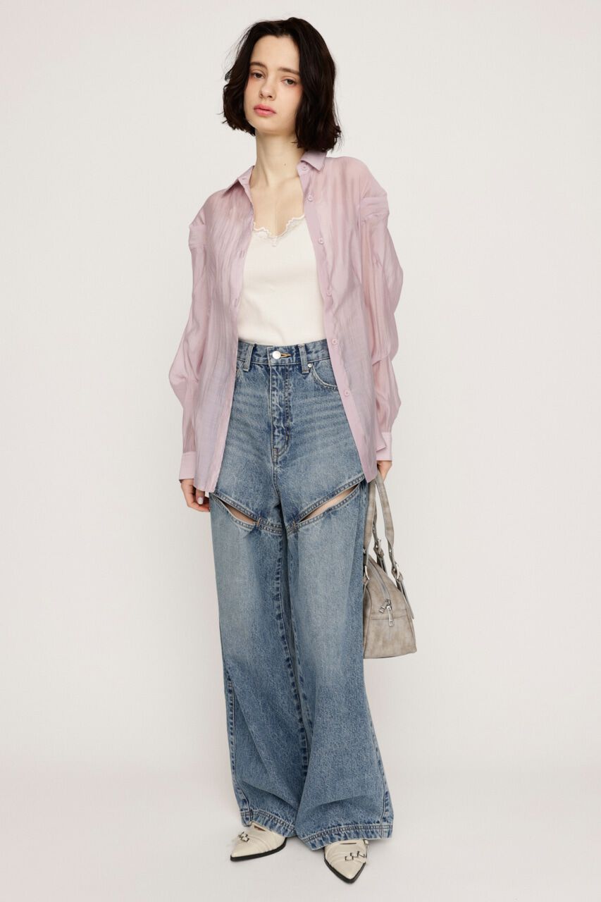 SLY「LACE DOCKING キャミソール」|キャミソール|