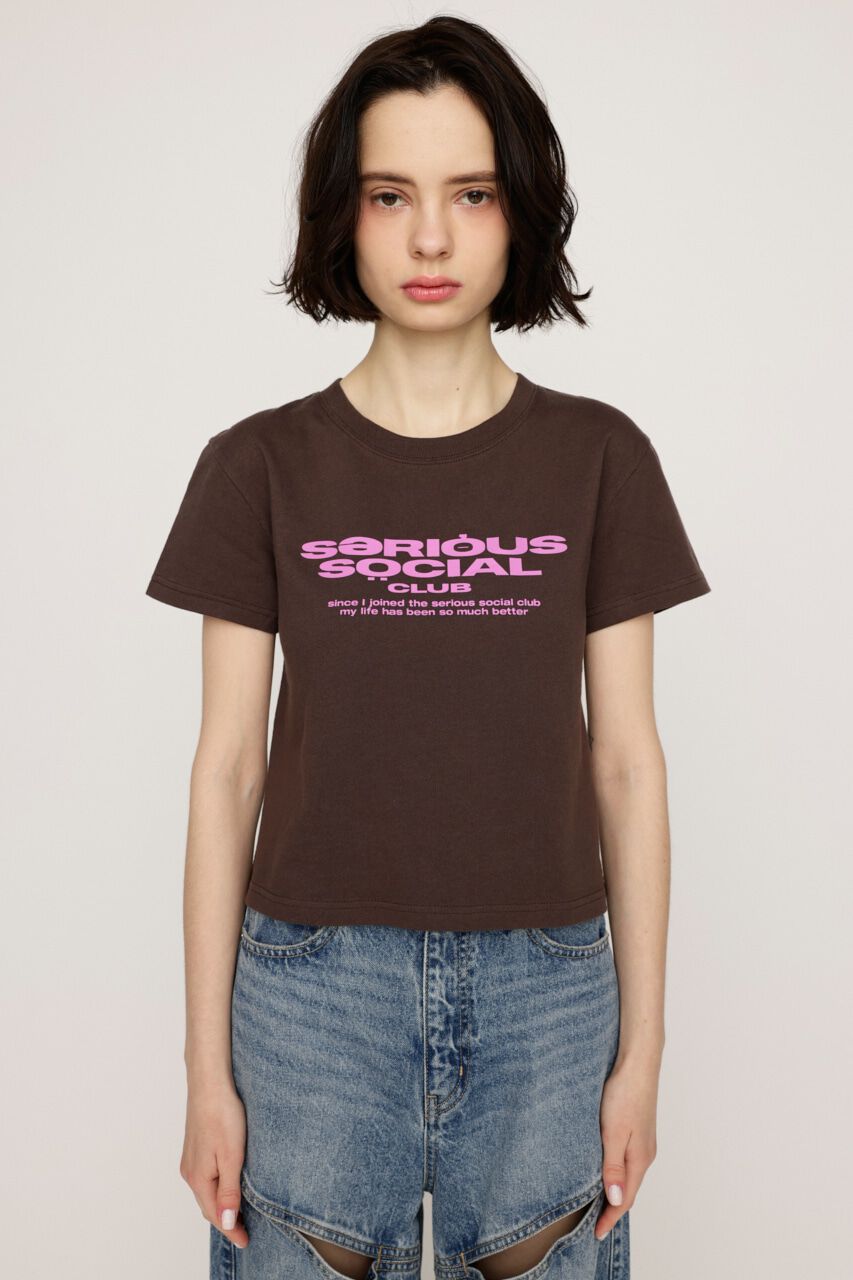 SLY「COMPACT LOGO Tシャツ」|Tシャツ・カットソー|