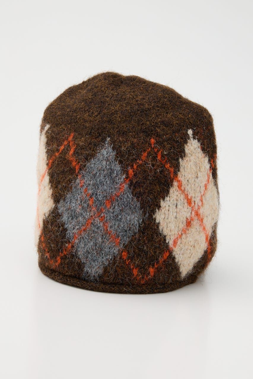 SLY「ARGYLE JQ KNIT BEANIE」|その他|