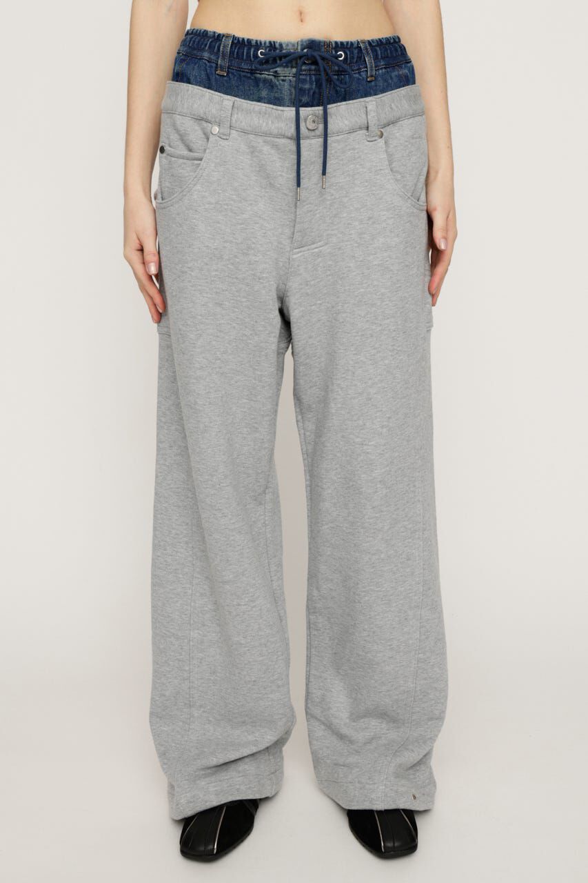 SLY「LAYERED WAIST DOCKING CUT パンツ」|その他|