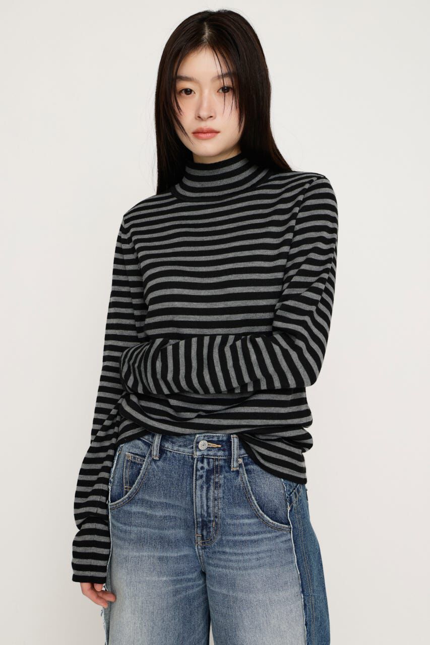 SLY「H／N KNIT チュニック」|ニット・セーター|