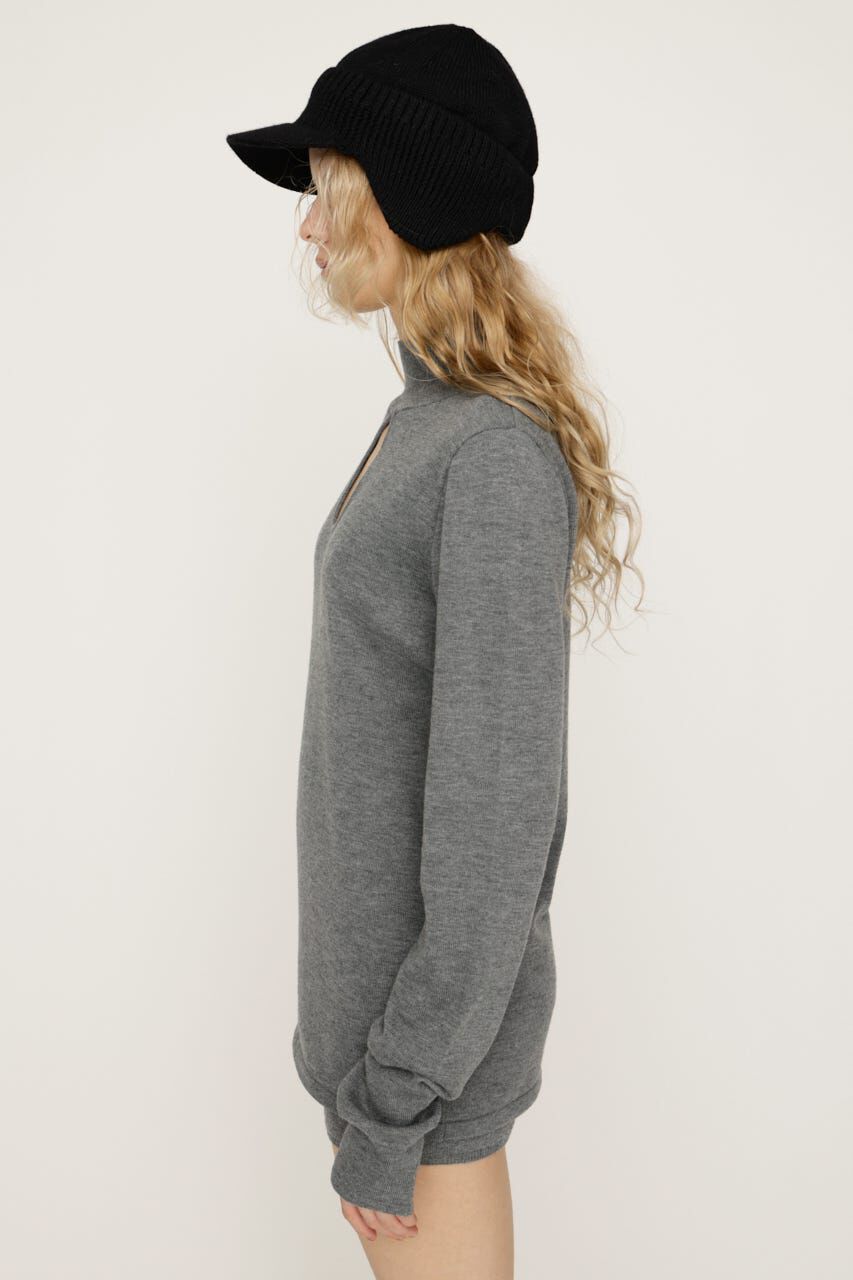 SLY「H／N KNIT チュニック」|ニット・セーター|