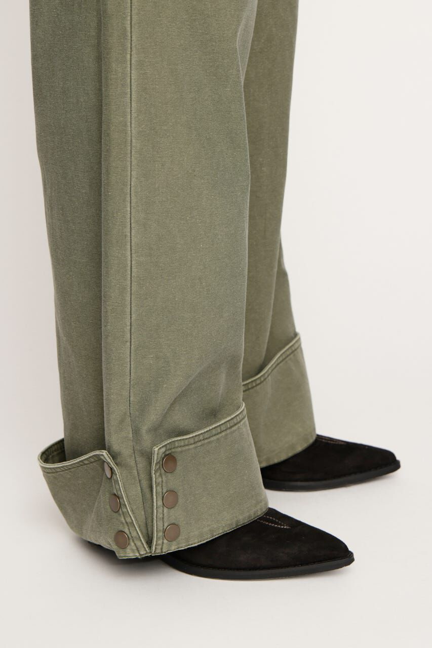 SLY「L／W STUDDED MILITALY FLARE パンツ」|その他|