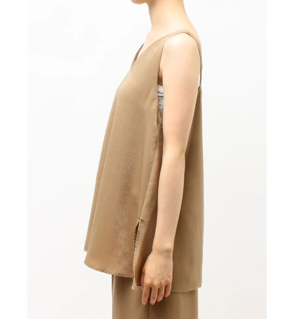 ELENDEEK「SATIN FLARED CAMI」|キャミソール|