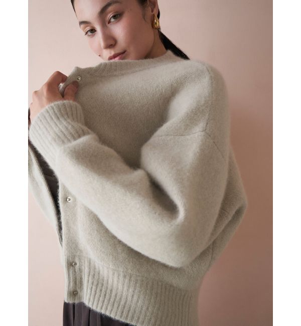 ELENDEEK「CN RACCOON MIX BZ」|カーディガン|