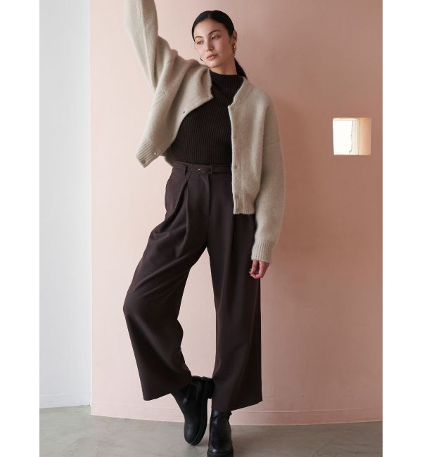 ELENDEEK「CN RACCOON MIX BZ」|カーディガン|