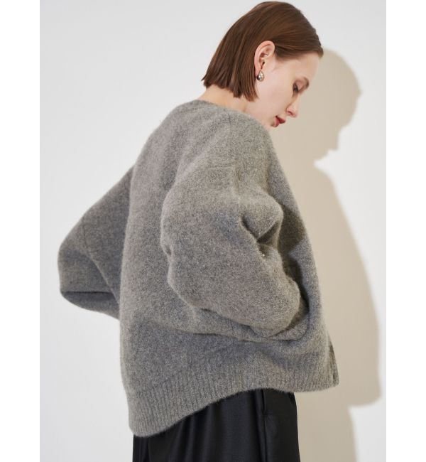 ELENDEEK「CN RACCOON MIX BZ」|カーディガン|