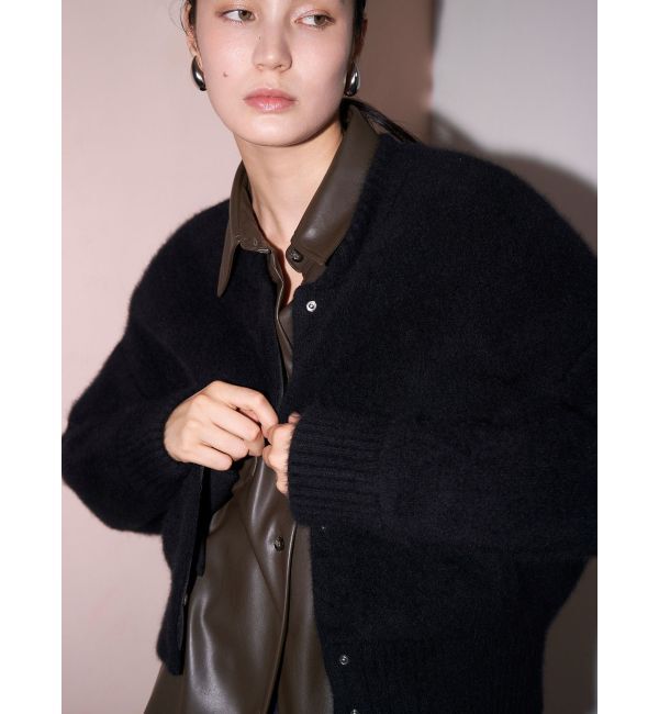 ELENDEEK「CN RACCOON MIX BZ」|カーディガン|