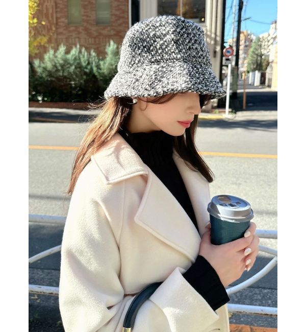 RESEXXY「ツイードバケットハット」|ハット|