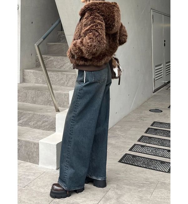 EMODA「フードフェイクファーブルゾン」|ブルゾン・スタジャン|