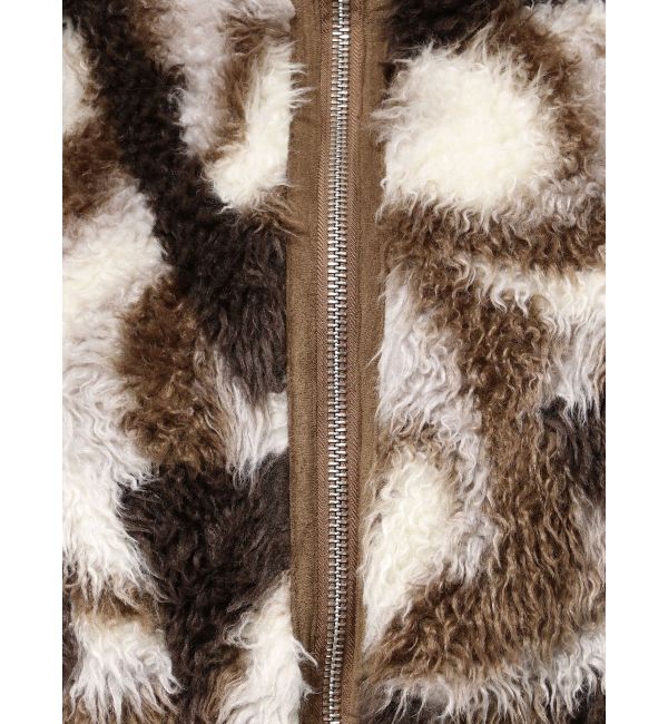 EMODA「シングルミニボアブルゾン」|ブルゾン・スタジャン|