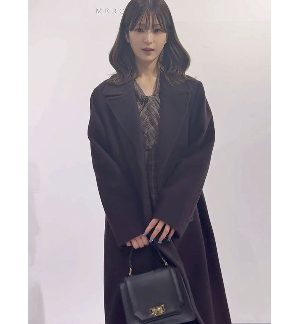 MERCURYDUO「ウールチェスターコート」|チェスターコート|