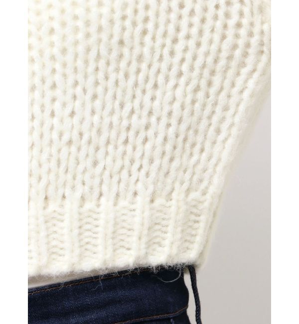 MERCURYDUO「ローゲージデザインボタンカーディガン」|カーディガン|