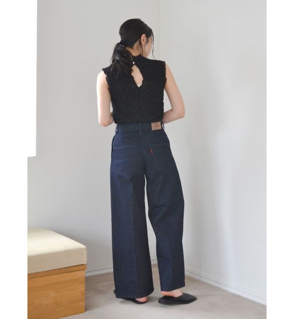 Ungrid「タックルーズデニム」|デニム|