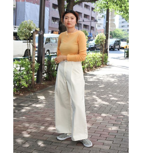 Ungrid「タックルーズデニム」|デニム|