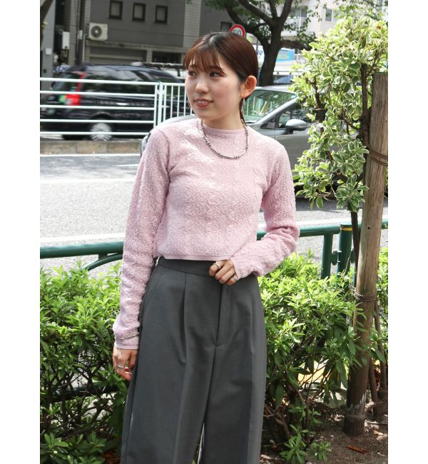 Ungrid「バックデザインニット」|ニット・セーター|