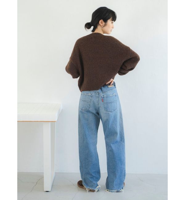 Ungrid「ヴィンテージルーズストレートデニム」|デニム|