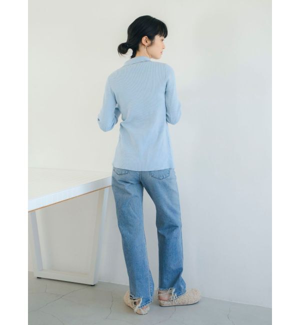 Ungrid「ヴィンテージルーズストレートデニム」|デニム|