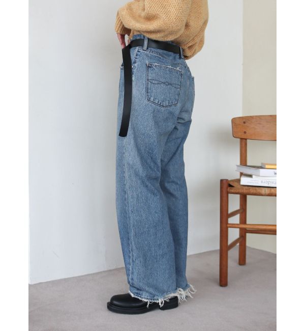 Ungrid「ヴィンテージルーズストレートデニム」|デニム|