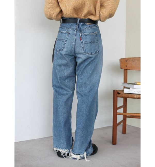 Ungrid「ヴィンテージルーズストレートデニム」|デニム|