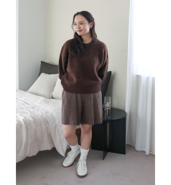 Ungrid「カラーモヘヤ混ルーズニット」|ニット・セーター|