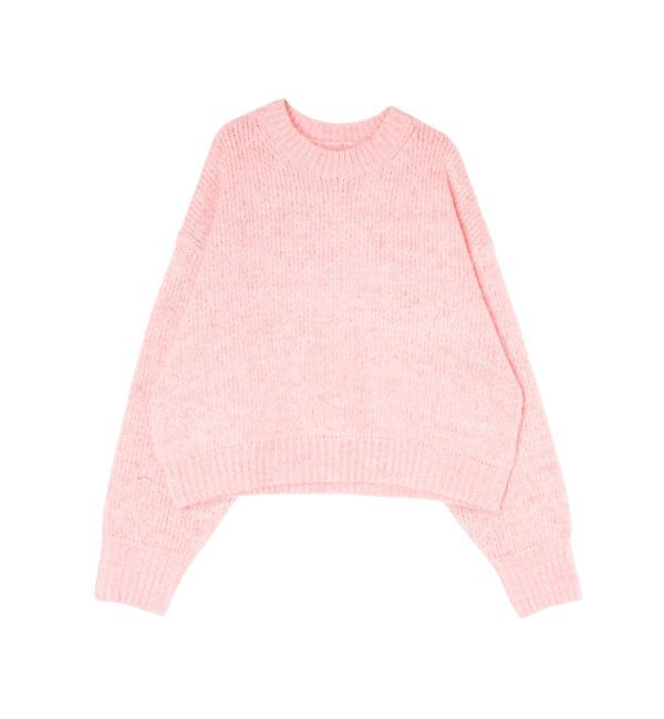 Ungrid「カラーモヘヤ混ルーズニット」|ニット・セーター|