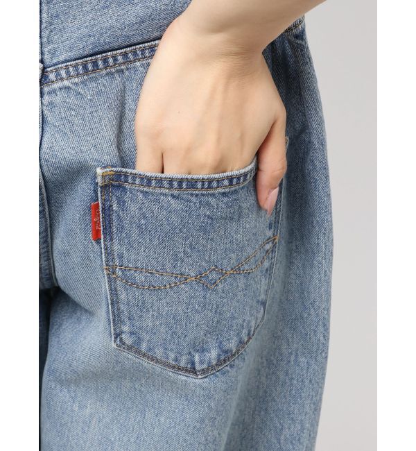 Ungrid「ウエストデザインルーズデニム」|デニム|