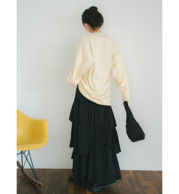 Ungrid「ミニループヤーンルーズニット」|ニット・セーター|