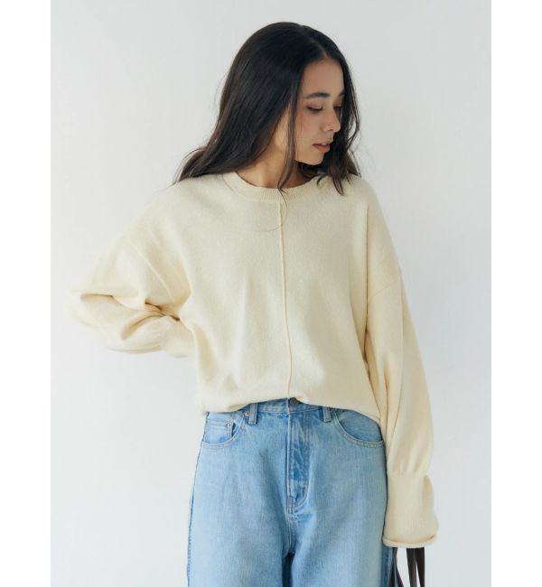 Ungrid「ミニループヤーンルーズニット」|ニット・セーター|
