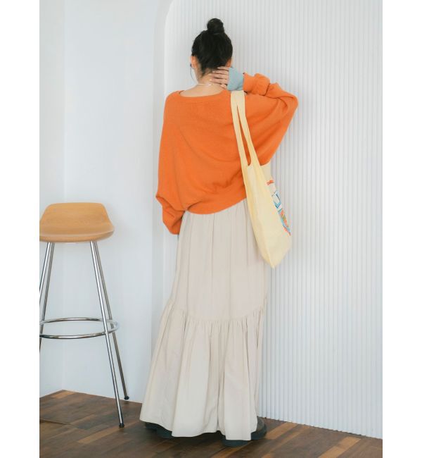 Ungrid「コットン混ショートルーズニット」|ニット・セーター|