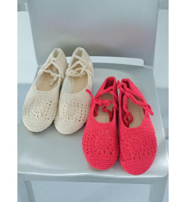 Ungrid「メッシュ編みフラットシューズ」|その他|