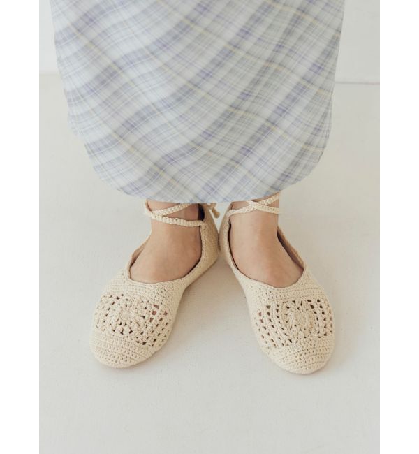 Ungrid「メッシュ編みフラットシューズ」|その他|