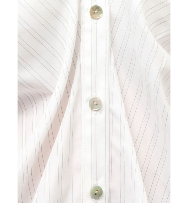 Ungrid「ギャザーデザインルーズシャツ」|シャツ・ブラウス|