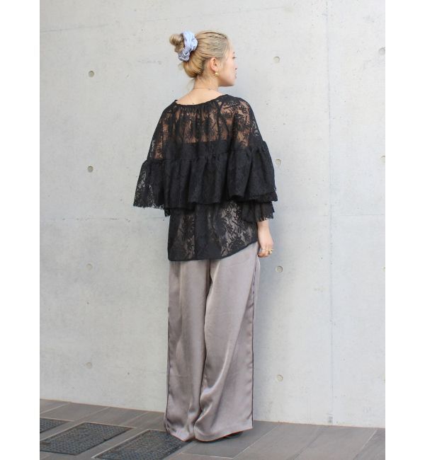 Ungrid「フリルデザインブラウス」|シャツ・ブラウス|