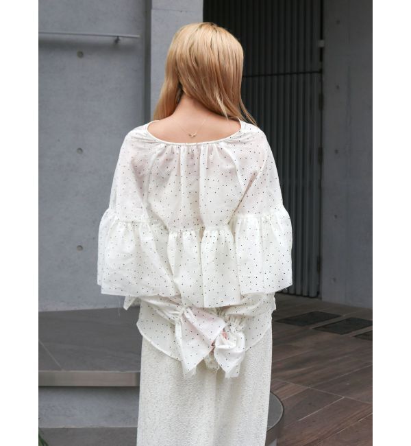 Ungrid「フリルデザインブラウス」|シャツ・ブラウス|