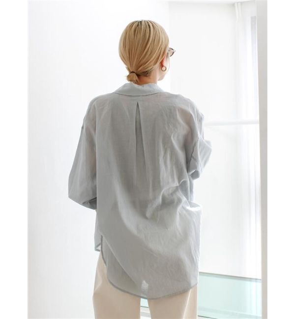 Ungrid「シアールーズシャツ」|シャツ・ブラウス|