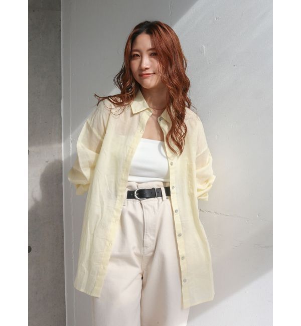 Ungrid「シアールーズシャツ」|シャツ・ブラウス|