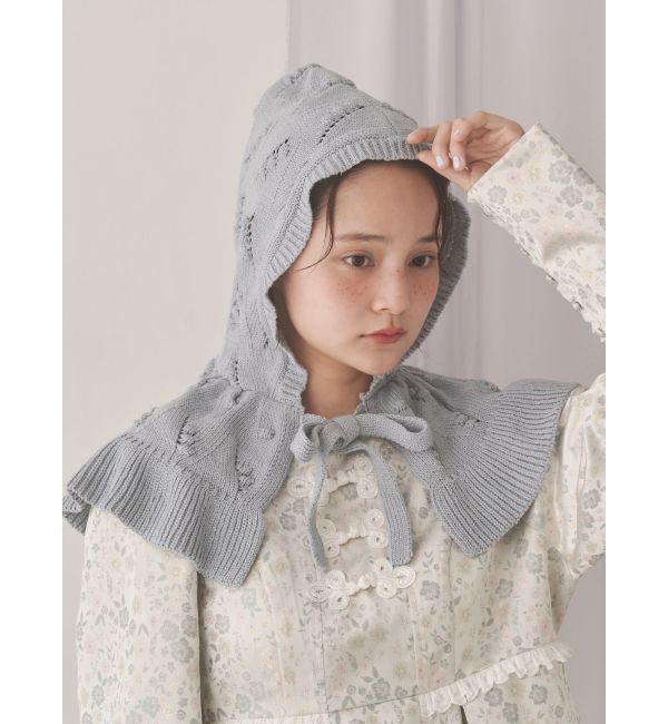 merry jenny「ケープカラーニットフーディー」|その他|