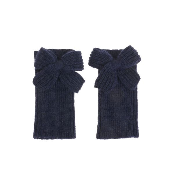 merry jenny「りぼんりぼんニットグローブ」|手袋|