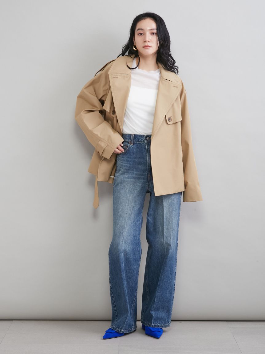 Mila Owen「バギーフレアデニム」|デニム|