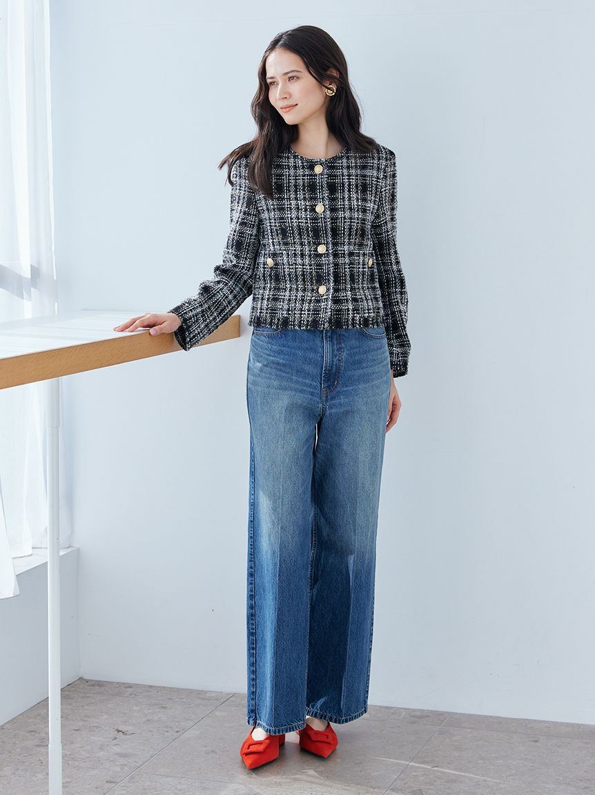 Mila Owen「バギーフレアデニム」|デニム|