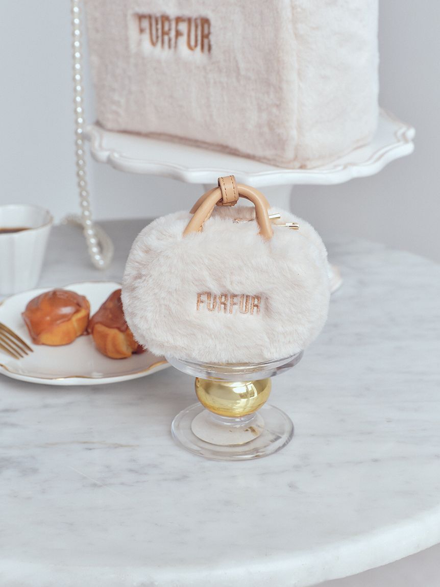 FURFUR「【限定カラー】エコファートートミニチャーム」|キーケース|